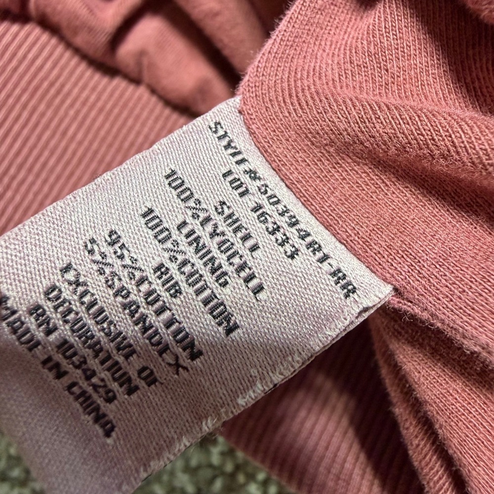 Marrakech Anthropologie Quilted Full Zip Bomber Jacket Pink Women S Lightweight - Picture 5 of 11